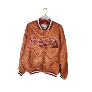 Vintage Atlanta Braves Starter Jacket men's 4X - Picture 1 of 11