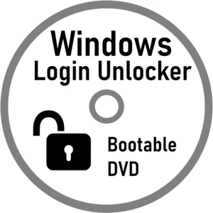 Windows Login Unlocker : Récupérer + réinitialiser les mots de passe Windows oubliés ou verrouillés CD - Photo 1/1