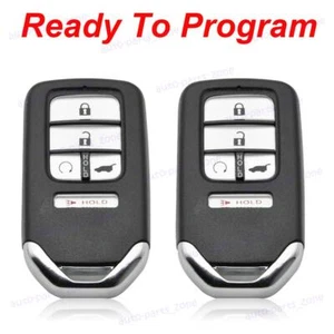 2x Remote Key Fob for Honda Civic CR-V 2017 2018 2019 2020 Pilot 2021 KR5V2X - Picture 1 of 10