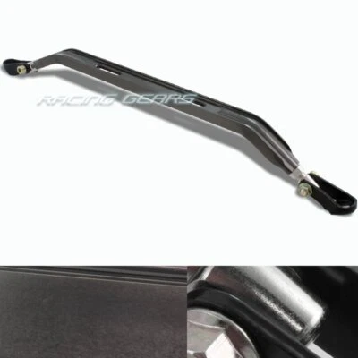 Suporte de apoio de suspensão dianteiro inferior de alumínio Gunmetal T-6061 ajuste 88-00 Honda Civic/CRX - Imagem 1 de 3