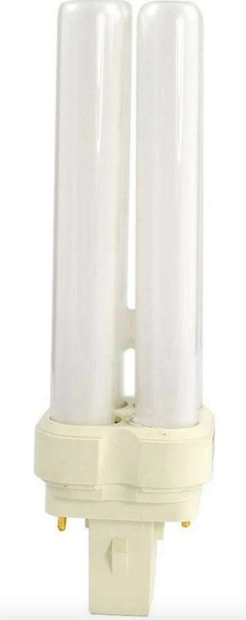 Philips 22W 2 Pin GX32d2 Blanco Muy Cálido Doble Tubo 15mm Bombilla CFL Nueva  Foto 1 de 1