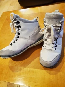 ❤❤ Botas PAJAR para Mujer Blancas Senderismo Forradas al Tobillo Talla 11 Usadas en Excelente Condición Cálidas a -22°F/-30°C - Imagen 1 de 14