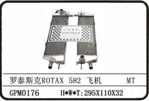 ULTRALIGHT AIRCRAFT 2 STROKE ROTAX 582 90-99 ALLOY RADIATOR - A PAIR - Picture 1 of 1