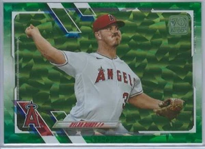 DYLAN BUNDY 2021 Topps Series 1 GREEN PARALLEL #d 405/499 Angels - Picture 1 of 1