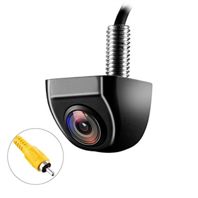 WD-011 NATIKA Backup/Front View Camera for Cars Pickup Trucks SUVs Van (Black)