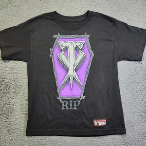 WWE Undertaker RIP T-Shirt Wrestling Graphic Tee Youth Size M - Picture 1 of 9