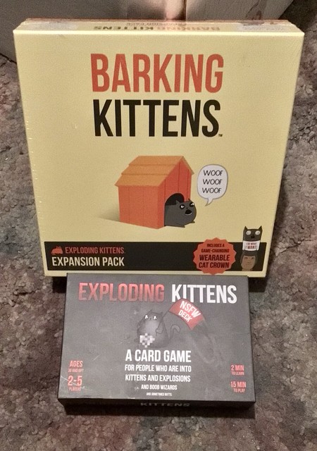 Jogo cartas exploding kittens streaking kittens expansao