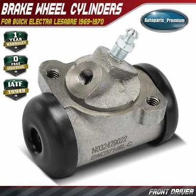 Cilindro de rueda de freno de tambor delantero izquierdo para Buick Electra LeSabre Riviera 1969-1970 Foto 1 de 4