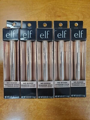 5 Pack: e.l.f. Cosmetics No Budge Metallic Shadow Stick *Champagne Crystal* -W4D - Image 1 of 4