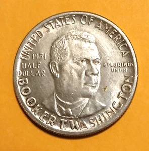 Estate Coin 1951 Booker T Washington Silver Half Dollar UNC? You Grade - Picture 1 of 2