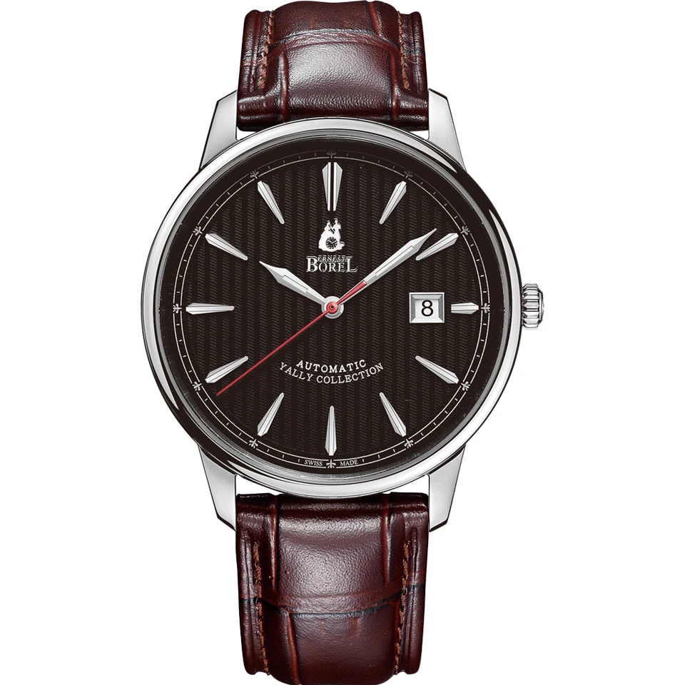 Reloj mecánico automático suizo Ernest Borel serie Yali para mujer LS5680-55121BR Foto 1 de 1