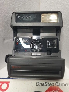 Vintage Polaroid 600 One-Step Camera Complete in Box Flashed, Pushed Out Unteste - Picture 1 of 5
