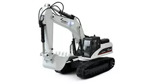 RC Bagger V4 Vollmetall Scale 2,4Ghz Amewi 1:14 Raupenbagger, Sound, Rauch weiß - Bild 1 von 12