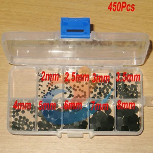 2-8 mm (450 piezas) - Kit de reparación de teclado - Control remoto - Conductor - Botones de goma - Imagen 1 de 2
