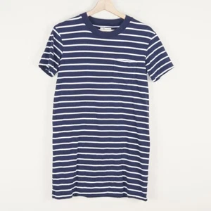 Madewell abito maglietta blu navy a righe donna taglia XXS - Foto 1 di 5