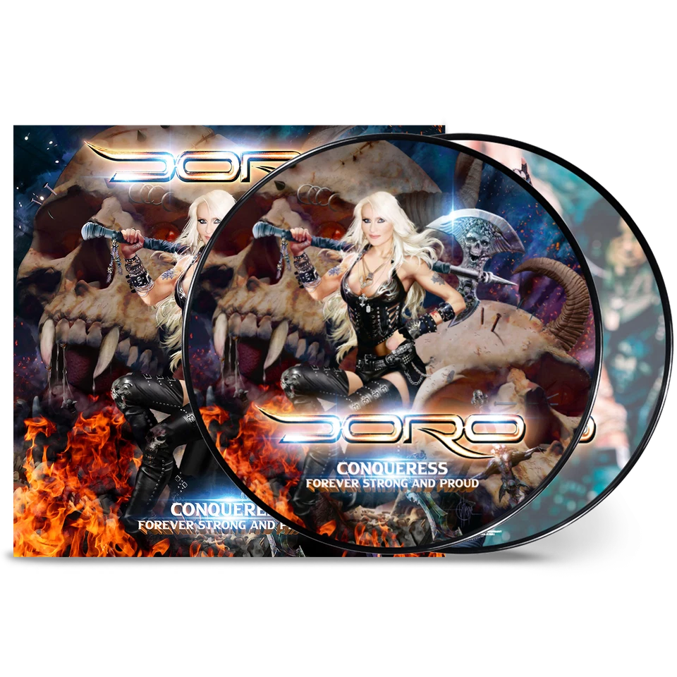 Doro 'Conqueress - Forever Strong And Proud' Disco con immagini INSERTO ESCLUSIV