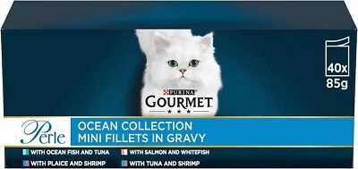 PURINA GOURMET Perle Ocean Collection Katzen-Nassfutter 40x85g