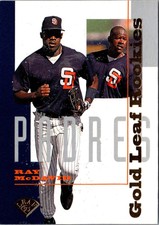 1995 Leaf Gold Rookies Ray McDavid #11 San Diego Padres Baseball Card