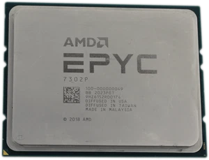 AMD EPYC 7302P 3GHz 16 Core 32 Thread Sockel SP3 155W Cache 128MB 100-000000049 - Bild 1 von 6