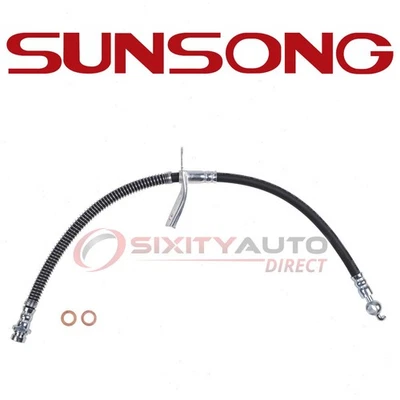 Sunsong Front Right Brake Hydraulic Hose for 2010-2013 Kia Forte Koup - vp Foto 1 de 4