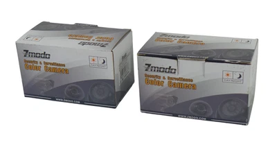 Lot of 2 Zmodo CM-C11316SV 1/4" Color CCD IR Bullet Camera - Free Shipping - Image 1 of 4