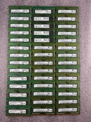LOT OF 42 Mixed Brand / Speed 8GB DDR4 PC4 So-Dimm Ram Laptop Memory - Image 1 of 4