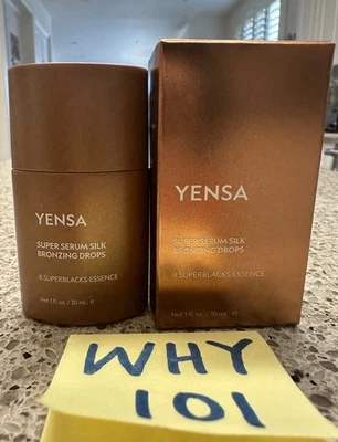 YENSA Super Serum Silk Bronzing Drops 8 Essence 1oz/30mL FULL SZ SEAL BOX $39 - Image 1 of 4
