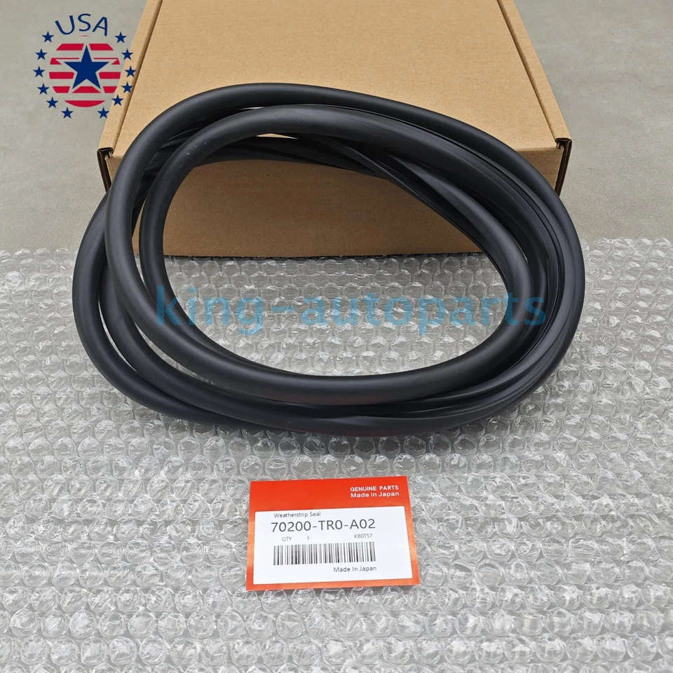 New ! Sunroof Glass Weatherstrip Seal For Honda Civic 2012-2015 70200-TR0-A02 Foto 1 de 4