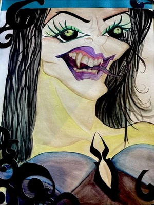 Pinturas artísticas originales LGBTQ trans gay cuento de hadas fantasía James Dean 2009 Foto 1 de 4