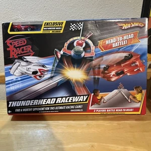 Hot Wheels Speed Racer Thunderhead Raceway Set w/ Car - New and Sealed - Picture 1 of 3
