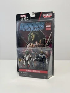 Marvel Legends Gamora & Star-Lord Action Figures Special Edition Comic READ - Picture 1 of 6