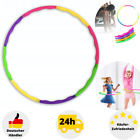 Kinder Hula Hoop Reifen 8-teilig Hüftmassage Sport Fitness Gymnastik Spielzeug