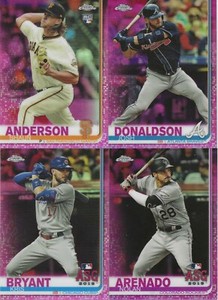 2019 Topps Chrome Update - PINK REFRACTORS - Pick & Choose - Fill Ur Set!