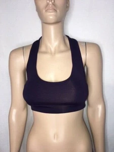 Junior's NWT Jessica Simpson The Warm Up T-Strap Sports Bra Purple Size XS - Picture 1 of 4