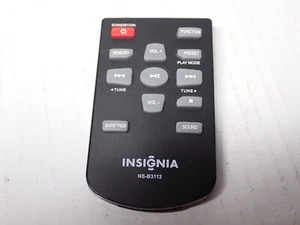 OEM Insignia NS-B3112 Remote Control with brand new Duracell battery installed - Picture 1 of 3
