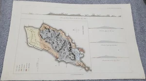 Carte géologique « Isle of Man », 1814 - Picture 1 of 4