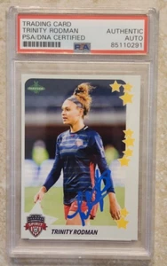 Trinity Rodman Signed 2021 Parkside Premier Card w PSA/DNA COA Slab Rookie RC 1 - Imagen 1 de 2