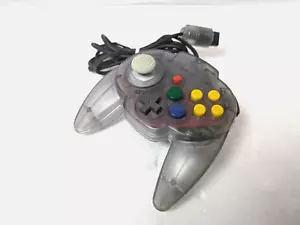 Nintendo 64 HORI Pad Mini Clear Purple 64 Japan - Picture 1 of 8