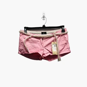 Maison Scotch Mini Shorts With Belt Pink Womens Size 29 NWT - Picture 1 of 7