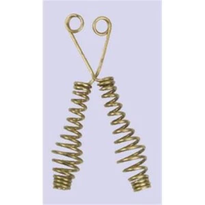 Masewa Metal Net Co. Ltd CF1010 Brass Fireplace Spark Screen Pulls One Pair - Picture 1 of 1