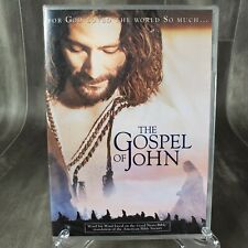 The Gospel of John (DVD) Henry Ian Cusick 2003 - NEW SEALED