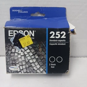 EPSON T252 DURABrite Ink Black Cartridge (T252120-S) Exp 06/2019 - Picture 1 of 4