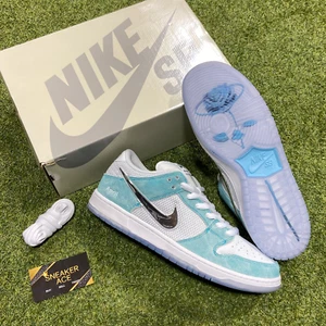 Turbo Green April Skateboards Dunk Low SB: 11.5 - Foto 1 di 5