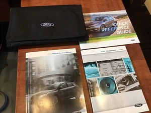 2016 Ford Focus Owners Manual W/Case , Sync Nav, Quick Ref Guide OEM Free Ship - Picture 1 of 11