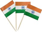 100 india Flag Toothpicks