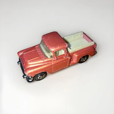 Matchbox '57 GMC Stepside naranja quemado 1/66 modelo fundido a presión muy buen estado - Ver descripción Foto 1 de 4