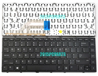 New for HP Probook 430 G5 440 G5 455 G5 Keyboard US Non-Backlit - Image 1 of 3