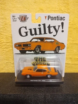 Pontiac GTO Judge Chase 1969 conductores automáticos M2 Machines ¡RARO! ¡Naranja! Foto 1 de 2