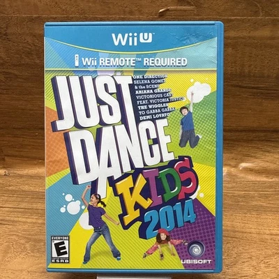 Just Dance Kids 2014 Video Game (Nintendo Wii U, 2013) CIB W Manual Tested Retro - Image 1 of 4