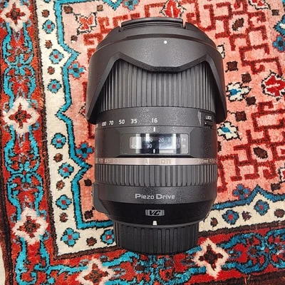 Tamron 16-300mm F/3.5-6.3 Di II VC PZD MACRO Nikon F Mount w/box & hood - Image 1 of 4